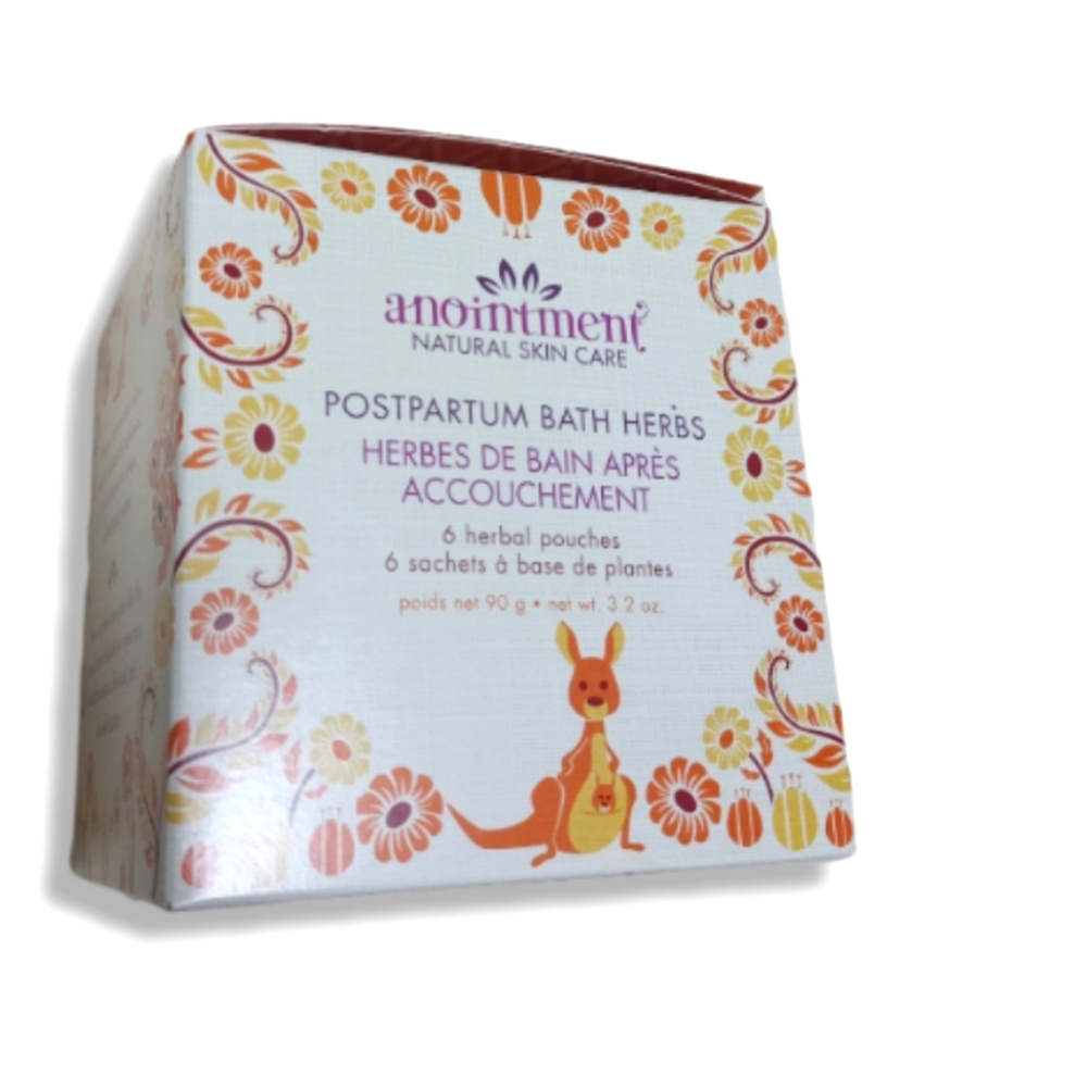 Anointment Natural Skincare Postpartum Bath Herbs